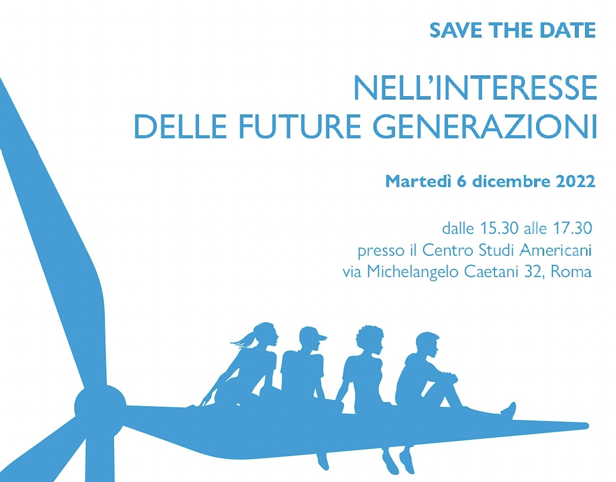 Nell’interesse delle future generazioni